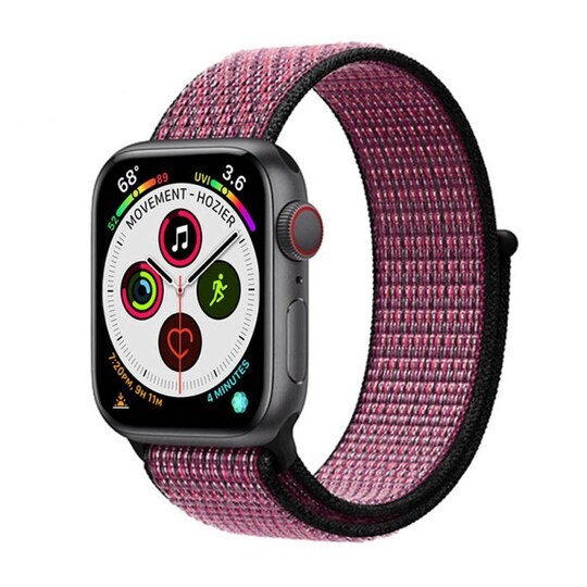 Apple Watch 5 (40 mm) nylonrannekoru - True Berry