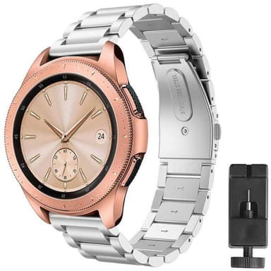Rannekoru ruostumatonta terästä Samsung Galaxy Watch 42mm - hopea
