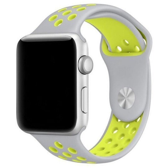EBN Sport Rannekoru Apple Watch 4 (40) - harmaa / keltainen