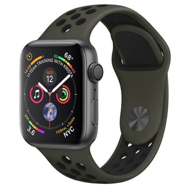 EBN Sport Rannekoru Apple Watch 4 (40) - oliivi / musta