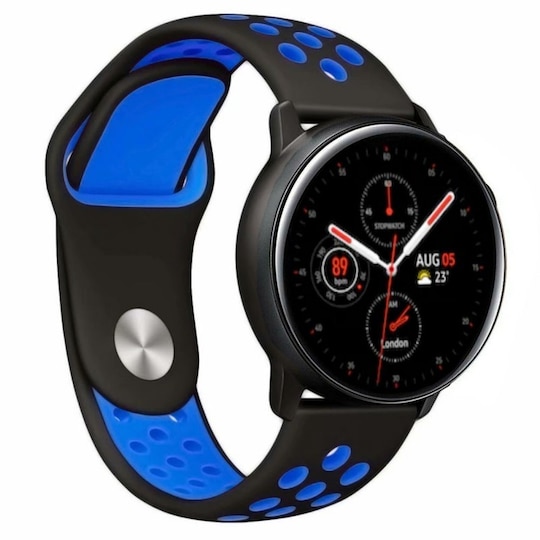 EBN-rannekoru Samsung Galaxy Watch Active 2 - musta / sininen