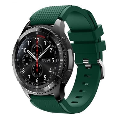 Sport rannekoru Samsung Gear S3 Frontier - Classic (tummanvihreä)