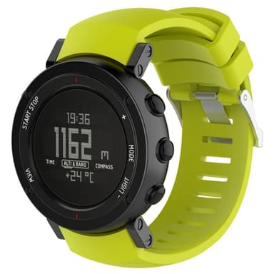 Sport Rannekoru Suunto Core ALU BLACK - Lime -sarjalle