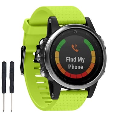 Sport Rannekoru Garmin Fenix 5S - Lime