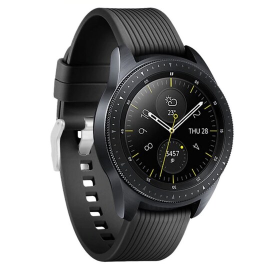 Sport Rannekoru RIB Samsung Galaxy Watch 42mm - Musta (S)