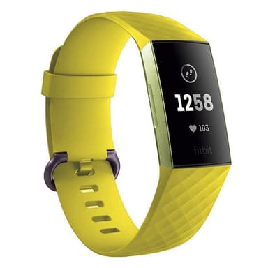 Sport Rannekoru Fitbit Charge 3 - keltainen