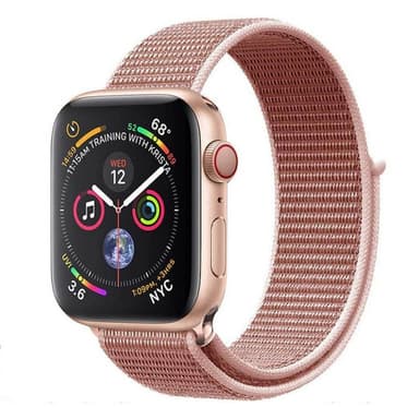 Apple Watch 4 (44 mm) nylonrannekoru - ruusunpunainen