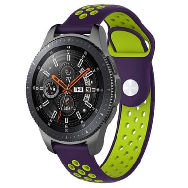 EBN Sport rannekoru Samsung Galaxy Watch 46mm Violetti / Vihreä