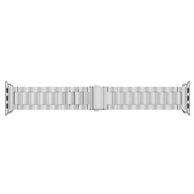 Rannekoru ruostumatonta terästä Apple Watch 5 (44mm) - hopea