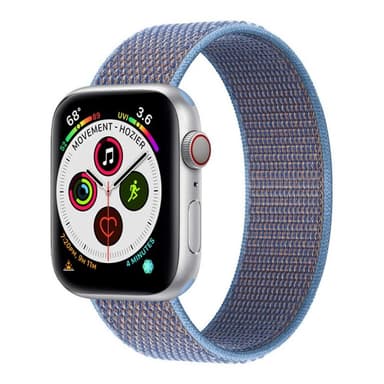 Apple Watch 5 (40 mm) nylonrannekoru - Cerulean