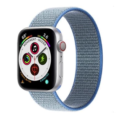 Apple Watch 5 (44 mm) nylonrannekoru - Tahoe Blue