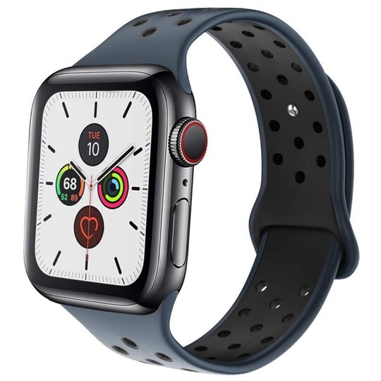 EBN Sport rannekoru Apple Watch 5 (40mm) - sininen / musta