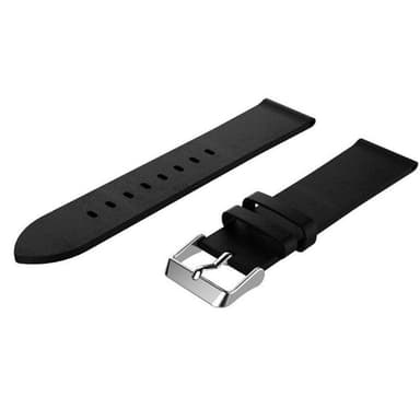 FX2 nahkarannekoru Samsung Gear S3 Frontier / Classic (musta)