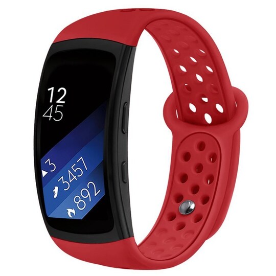EBN-rannekoru Samsung Gear Fit 2/2 Pro - punainen