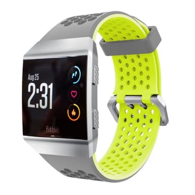 Hole Sport rannekoru Fitbit Ionic - harmaa-keltainen