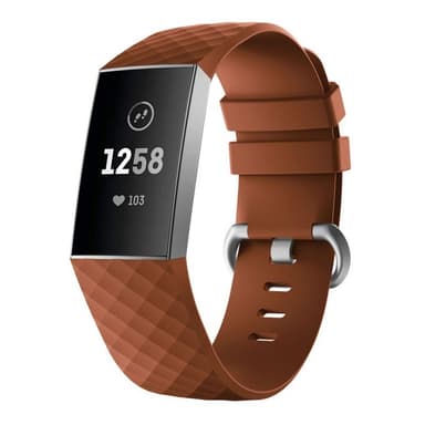 Sport Rannekoru Fitbit Charge 3 - ruskea