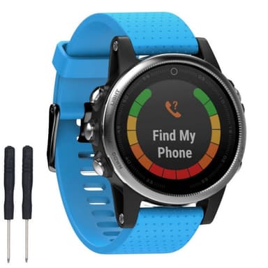 Sport Rannekoru Garmin Fenix 5S - vaaleansininen