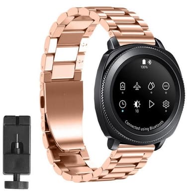 Rannekoru ruostumatonta terästä Samsung Gear Sport - Rosè