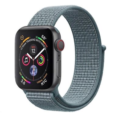 Apple Watch 4 (44 mm) nylonrannekoru - taivaanvihreä