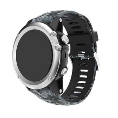 Camo-rannekoru Garmin Fenix Fenix 3 / 5X / 5X Plus - harmaa