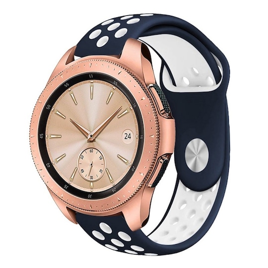 EBN Sport rannekoru Samsung Galaxy Watch 42mm Sininen / Valkoinen (S)
