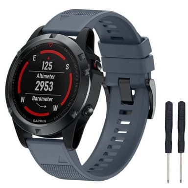 Sport Rannekoru Garmin Fenix 5 / Forerunner 935-harmaa sininen