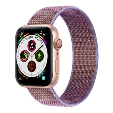 Apple Watch 5 (40 mm) nylonrannekoru - Lilac