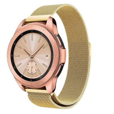Milanese RSF-teräsrannekoru Samsung Galaxy Watch 42mm-kulta