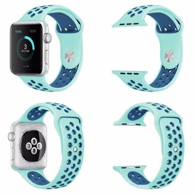 Apple Watch 42mm Sport Rannekoru Turkoosi-Sininen
