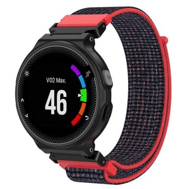 Nailonrannekoru Garmin Forerunner 220/230/235/620/630 / 735XT - punain