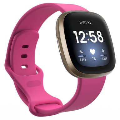 Sport Rannekoru Fitbit Versa 3 - Ruusu