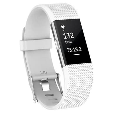 Sport Rannekoru Fitbit Charge 2 - valkoinen