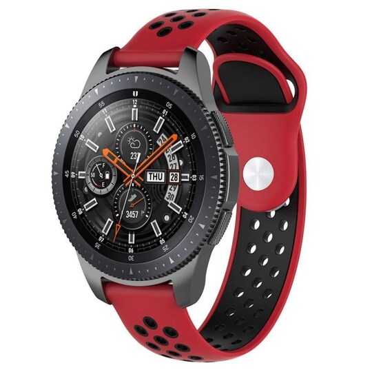 EBN Sport rannekoru Samsung Galaxy Watch 46mm-punainen / musta