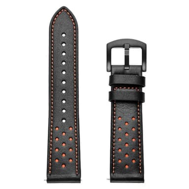 Nahkarannekoru Samsung Gear S3 Frontier / Classic (musta)