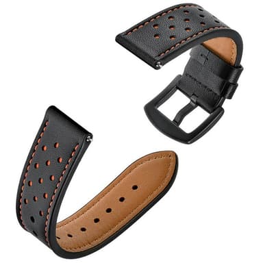 Nahkarannekoru Samsung Gear S3 Frontier / Classic (musta)