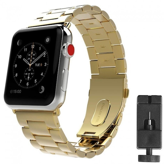 Apple Watch 42 mm Rannekoru ruostumatonta terästä - kulta