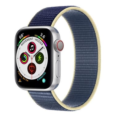 Apple Watch 5 (44mm) nylonrannekoru - Artic Ocean Blue
