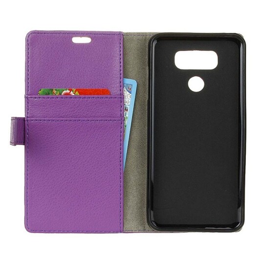 Lompakkokotelo 2-kortti LG V40 ThinQ (LM-V405)  - violetti