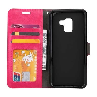 Lompakkokotelo 3-kortti Samsung Galaxy J6 2018 (SM-J600F)  - pinkki