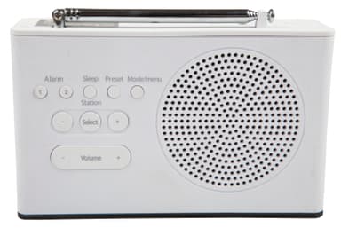 POPup FM/DAB+ kelloradio (valkoinen) POPup FM/DAB+ kelloradio (valkoinen)