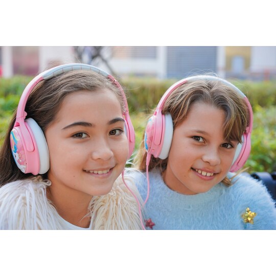 BuddyPhones Cosmos langattomat around-ear kuulokkeet (pinkki)