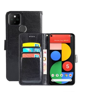 Lompakkokotelo 3-kortti Google Pixel 5  - musta