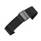 INF Fitbit Versa 3 / Sense ranneke ruostumaton teräs musta One size