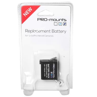 Pro-Mounts vara-akku (GoPro HERO4)