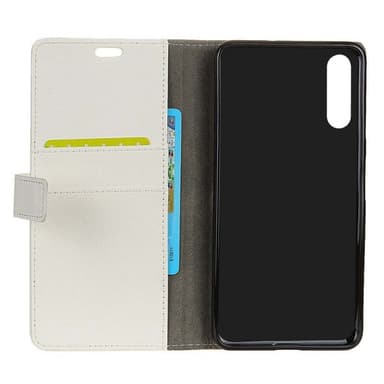 Lompakkokotelo 2-kortti Samsung Galaxy A7 2018 (SM-A750F)  - valkoinen
