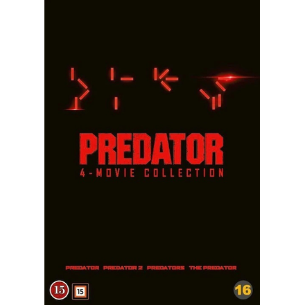 PREDATOR 1-4 COLLECTION (DVD)