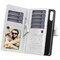 Lompakkotelo Flexi 9-kortti Asus Zenfone 5 / 5Z (ZE620KL)  - valkoinen