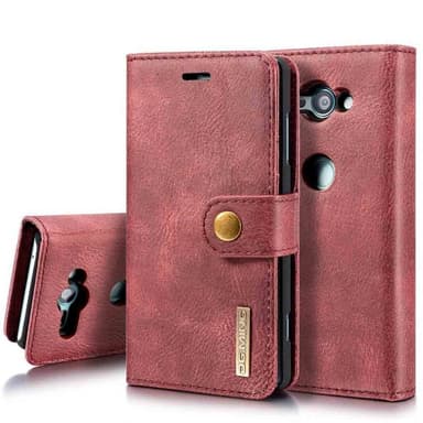 Lompakkokotelo DG-Ming 2i1 Sony Xperia XZ2 Compact (H8324)  - punainen
