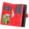 Lompakkotelo Flexi 9-kortti Huawei Honor 7 (PLK-L01)  - punainen