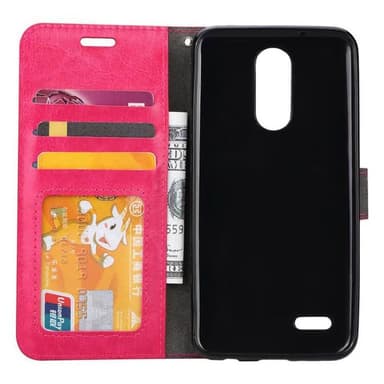 Lompakkokotelo 3-kortti LG K9 2018 (X210N)  - pinkki